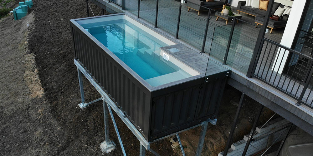 Shipping Container Pools, Modular Swimming Pools